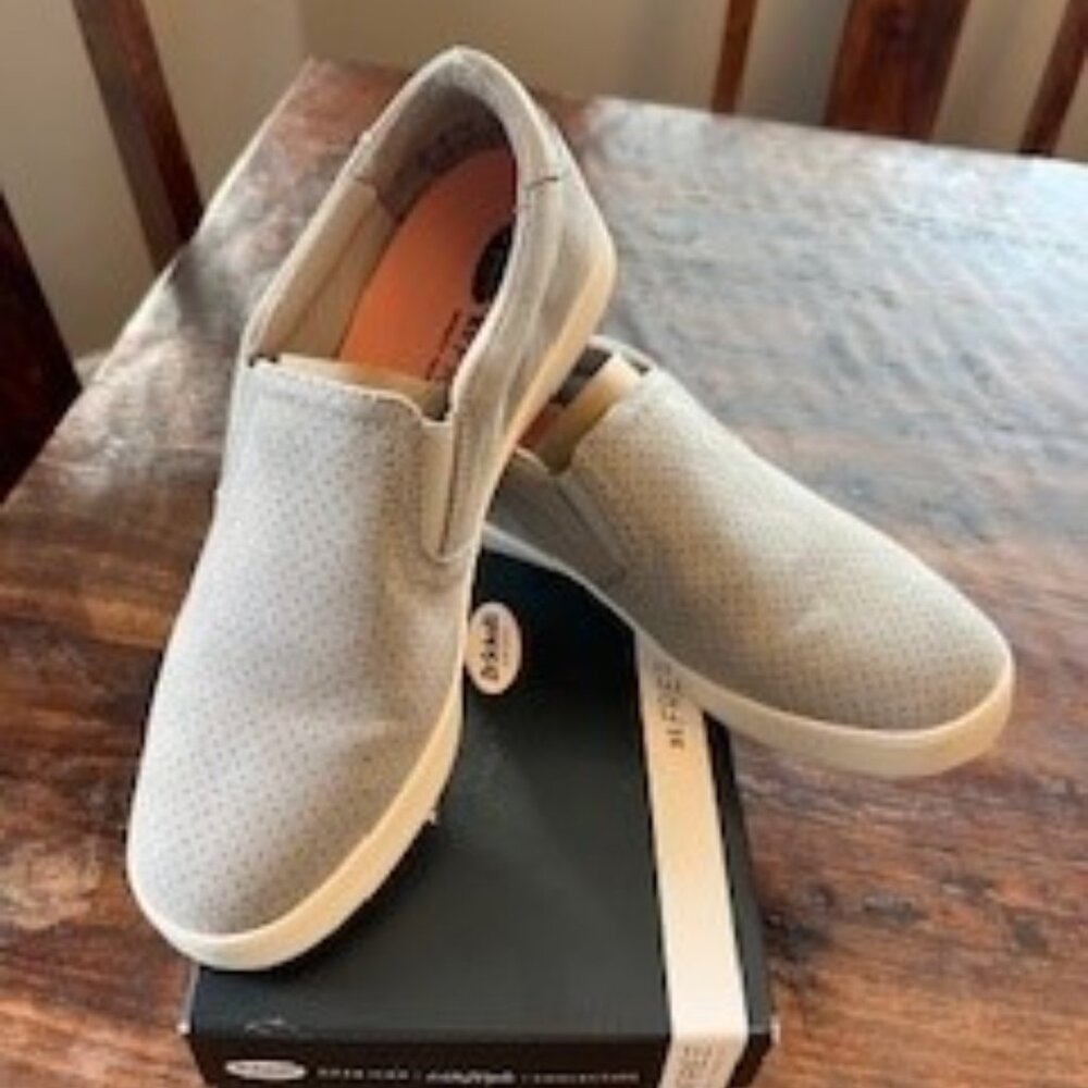 Women's Dr. Scholl's Madison Grey Slip-on Shoes -  Size 8